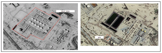 Production Site Before and After Installing Multiphase Pumps